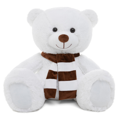 Игрушка мягкая "Медведь Мартин", цвет: белый, 60 см