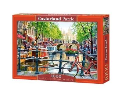 Puzzle-1000 "Пейзаж. Амстердам"