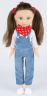 Кукла Мишель на пленэре. КНОПА. 36 см