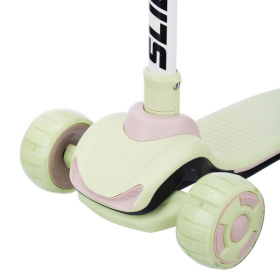 Самокат трехколесный Slider, колеса светящиеся, руль складной Самокат трехколесный Slider, колеса светящиеся, руль складной