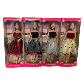 Кукла с аксессуарами, ручки и ножки шарнирные, 4 вида в ассортименте