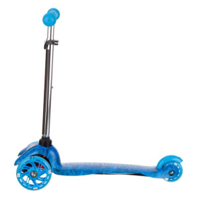 Самокат трехколесный, колеса PU со светом