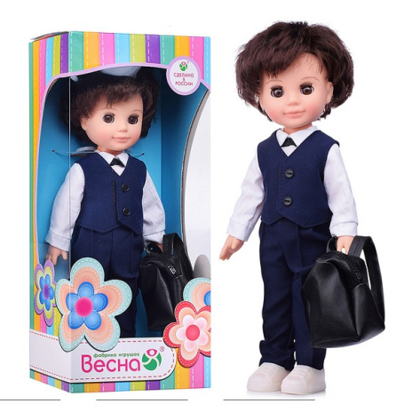 Кукла Весна "Данил школьник", высота 30 см
