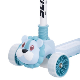 Самокат трехколесный Slider, колеса светящиеся