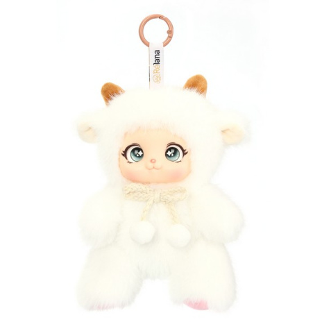 Сказочный персонаж белая овечка Лия, 15 см