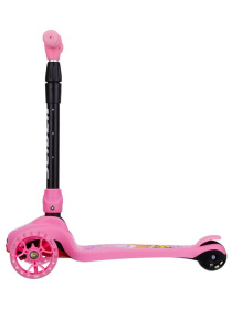 Самокат трехколесный со светящимися колесами Самокат трехколесный со светящимися колесами