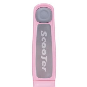 Самокат трехколесный Slider, колеса светящиеся, руль складной