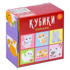Кубики "Котики"
