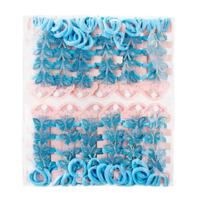 Резиночки для волос, 8 шт. на подвесе (12 подвесов в наборе) Резиночки для волос, 8 шт. на подвесе (12 подвесов в наборе)