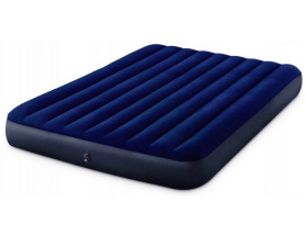Матрас надувной CLASSIC DOWNY AIRBED 152x203x25 см INTEX.