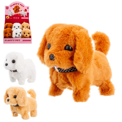 Собачка мягкая функциональная, (6 шт. в наборе), ходит, машет хвостиком, лает Собачка мягкая функциональная, (6 шт. в наборе), ходит, машет хвостиком, лает