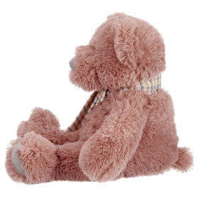 Мишка розовый с бантиком, 27 см Мишка розовый с бантиком, 27 см