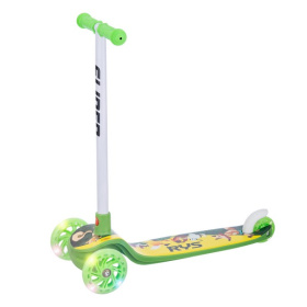 Самокат трехколесный Slider, колеса светящиеся