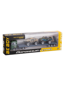 Машинка (металл.) "BeBoy", подвижные элементы,1:87