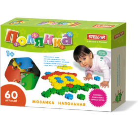 Мозаика "Полянка" 60 деталей