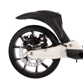 Самокат двухколесный складной c ручным тормозом