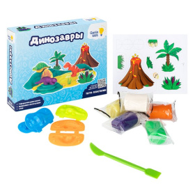 Набор для детской лепки "Динозавры" Набор для детской лепки "Динозавры"