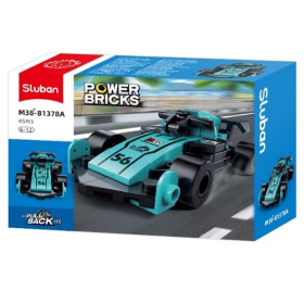 Конструктор "Гоночный автомобиль" с инерционным механизмом, 45 деталей Конструктор "Гоночный автомобиль" с инерционным механизмом, 45 деталей