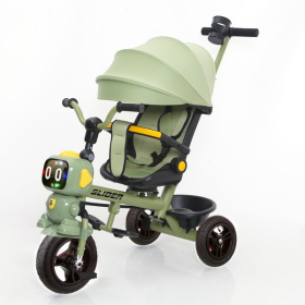 Велосипед трехколесный Slider с ручкой управления, надувные колеса 10 и 8 дюймов