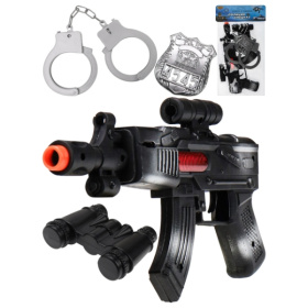 Игровой набор "Полиция"(16х33х3 см)(4 предмета,в пакете)