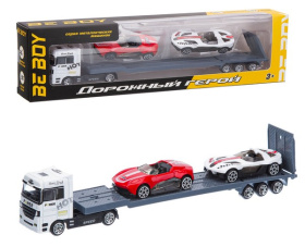 Машинка (металл.) "BeBoy", подвижные элементы,1:87