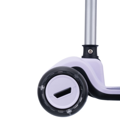 Самокат трехколесный Slider, светящиеся колёса полиуретановые, руль складной металлический Самокат трехколесный Slider, светящиеся колёса полиуретановые, руль складной металлический