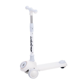 Самокат трехколесный Slider, колеса светящиеся, руль складной