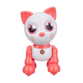 Игрушка Zooland "Котик" на бат., световые эффекты, повторюшка, двигается вперед/назад