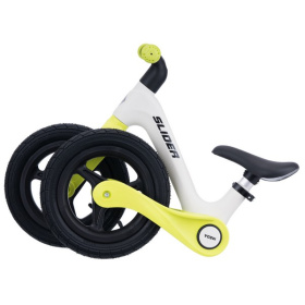 Беговел Slider, надувные колеса 12 дюймов, цвет: зеленый