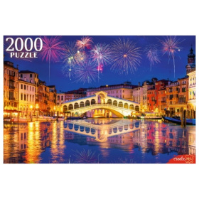 Пазлы 2000 элементов. САЛЮТ В ВЕНЕЦИИ