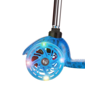 Самокат трехколесный, колеса PU со светом