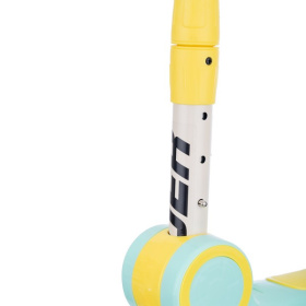 Самокат трехколесный Slider, колеса светящиеся, руль складной