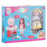 Набор "Модница" Girl`s Club" в комплекте: кукла 30 см, трюмо со звуком и светом, блестящая упаковка