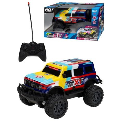 Машинка р/у (размер 23х14х12,5 см)( свет, пульт, 6*AA не в компл, в кор.)