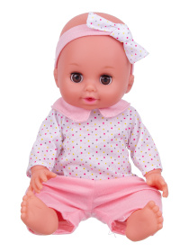 Набор Girl's Club "Маленькая мама", в комплекте: пупс 30 см, кроватка, стульчик, аксессуары