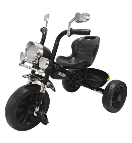 Велосипед трехколесный Slider, колеса EVA 10 и 8", фара, свет, звук, корзинка