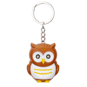 Брелок "Сова" (12 шт. в наборе) со светом и звуком Брелок "Сова" (12 шт. в наборе) со светом и звуком