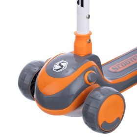 Самокат трехколесный Slider, колеса светящиеся, руль складной