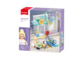 Конструктор "Магазинчик" 4 вида, (8 шт. в наборе)