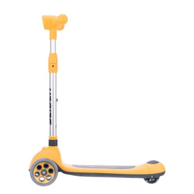 Самокат трехколесный Slider, светящиеся колёса и платформа, руль складной с фонариком