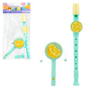 Набор "Музыкальные инструменты": ручной барабан, флейта