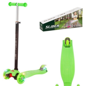 Самокат четырехколесный, колеса PU со светом