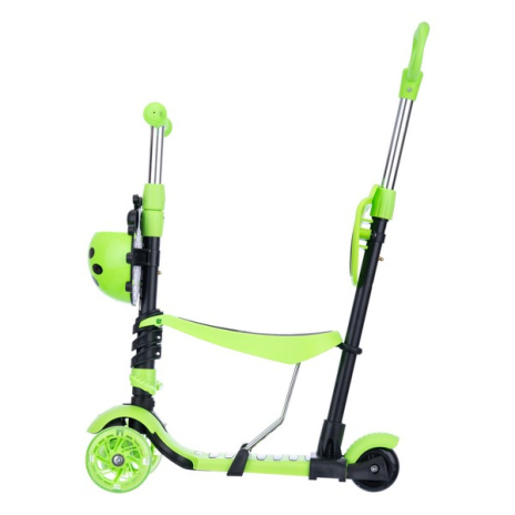 Самокат трехколесный Slider с ручкой управления, колеса светящиеся Самокат трехколесный Slider с ручкой управления, колеса светящиеся