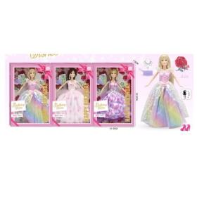 Кукла в наборе с аксессуарами, 3 вида в ассортименте