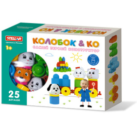 Конструктор "Колобок и компания" 25 деталей