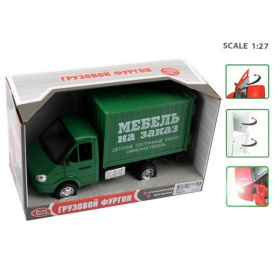 Машинка инерционная "Грузовой фургон. Мебель"