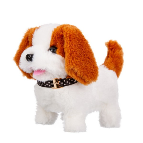 Игрушка мягкая "Щенок" Girl's club, ходит, виляет хвостиком, звуковые эффекты