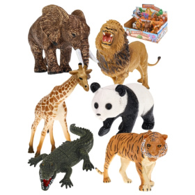 Фигурка животного "Дикие животные-2"(6 шт.,в шоубоксе). 13,5*9*4 см
