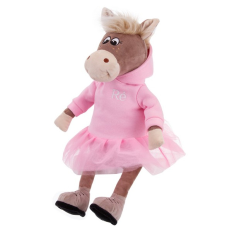 Игрушка мягконабивная ТМ "Relana" Лошадка в худи и юбке-пачке Жизель, 25 см