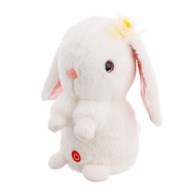 Игрушка-повторюшка "Зайка" 17 см, режимы: танец, музыка, запись, 6 цветов в ассортименте Игрушка-повторюшка "Зайка" 17 см, режимы: танец, музыка, запись, 6 цветов в ассортименте